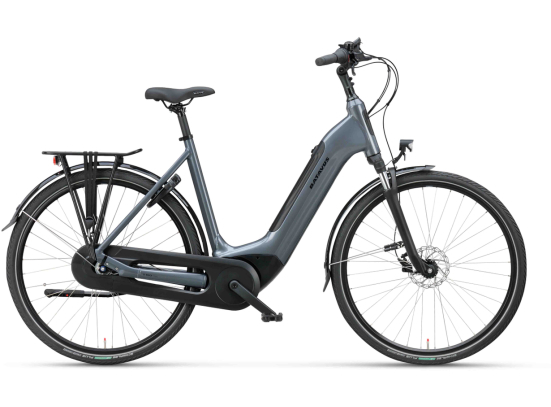 Batavus Velder E-Go Power Intube Bosch Active Line Middenmotor Grijs