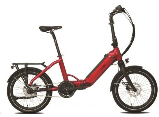 Bizobike Shelby Intube Middenmotor Lage instap Rood