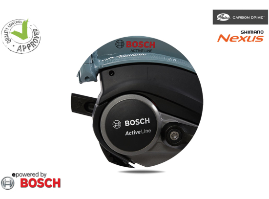 Bizobike Boss vouwfiets met Bosch active line middenmotor