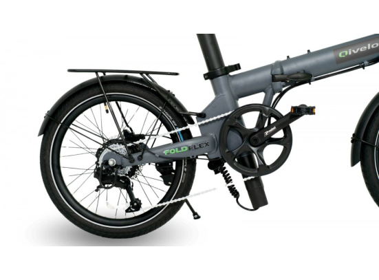 Qivelo Foldflex Elektrische Vouwfiets Achterwielmotor